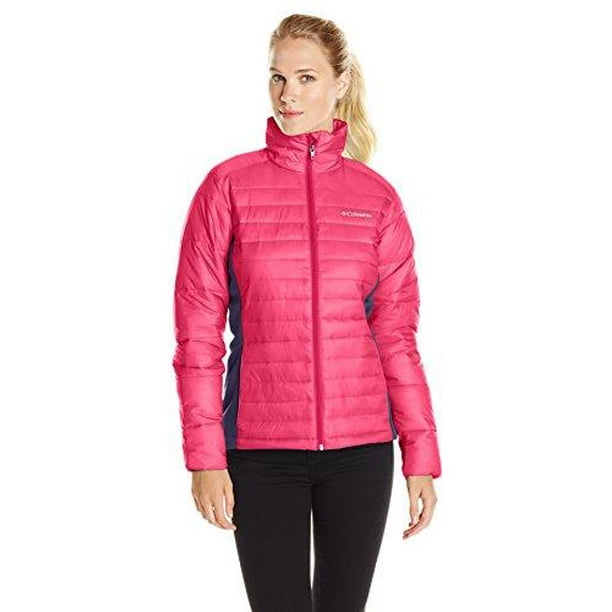 New Womens Columbia "Powder Pillow" Water Resistant Insulated Hybrid Jacket New Womens Columbia "Powder Pillow" Water Resistant Insulated Hybrid Jacket
